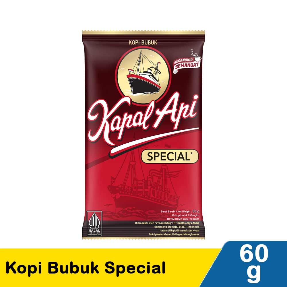 KAPAL API KOPI BUBUK SPECIAL 60g