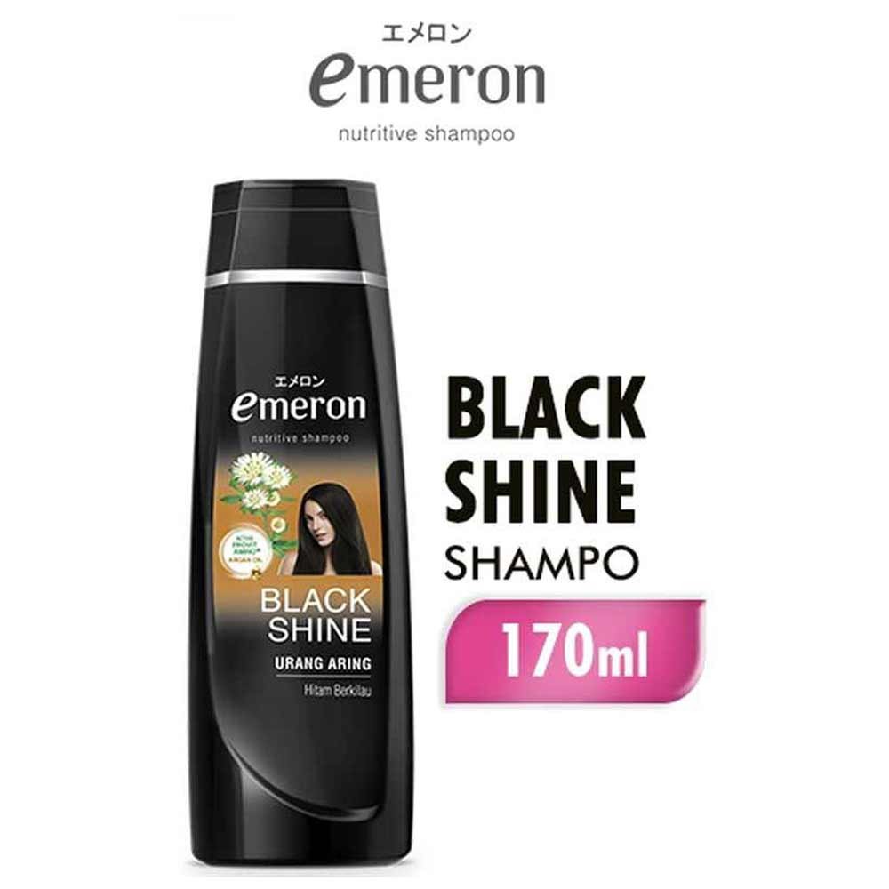 EMERON SHAMPOO NUTRITIVE BLACK & SHINE 170mL