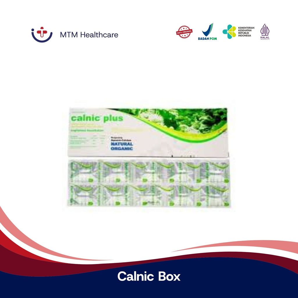 Calnic Box Isi 30 Tablet Vitamin Suplemen