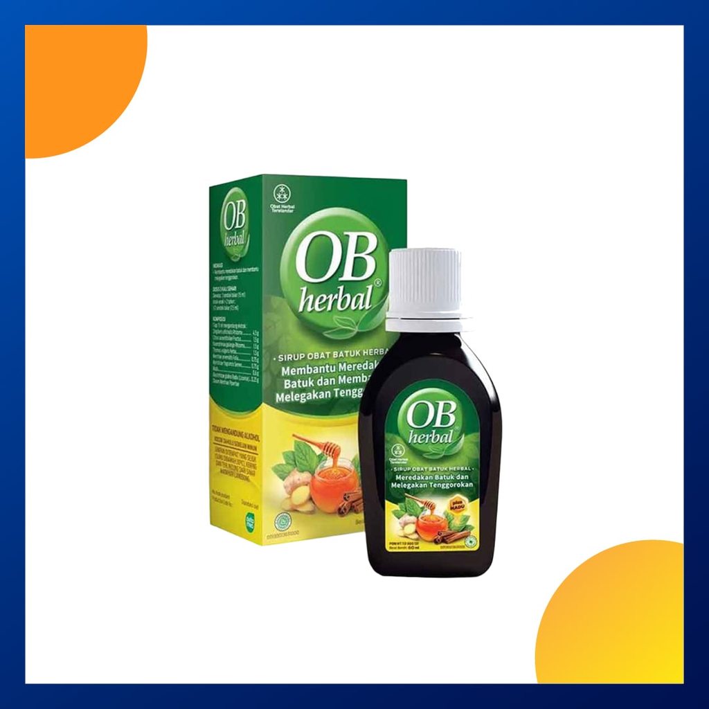 Obherbal Syrup Isi 60 Ml Botol