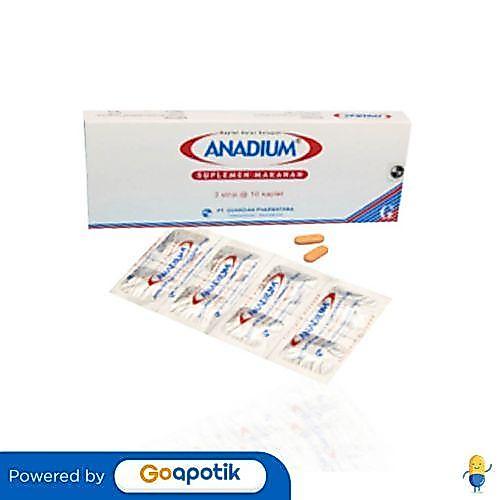 ANADIUM BOX ISI 30 KAPLET