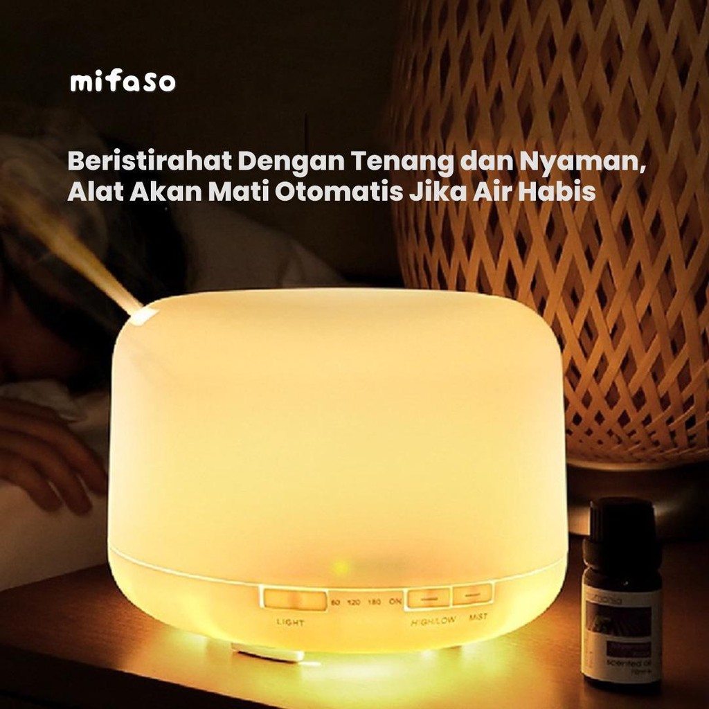 Hot Product Humidifier Diffuser Air Purifier Aromatherapy Essential Oil Diffuser 500Ml+Remote 7