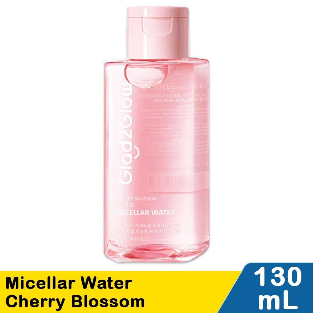 GLAD2GLOW MICELLAR WATER  CHERRY BLOSSOM 130mL