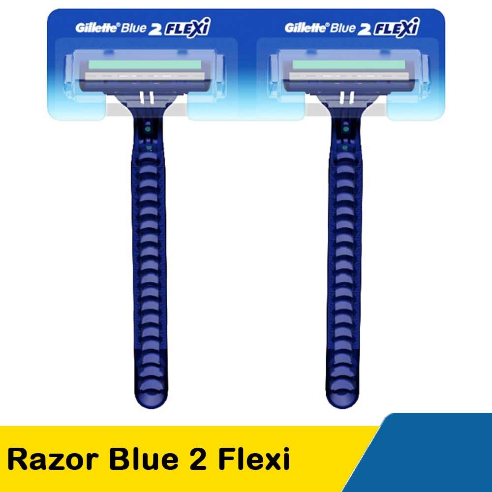 GILLETTE RAZOR BLUE II FLEXI HRDC