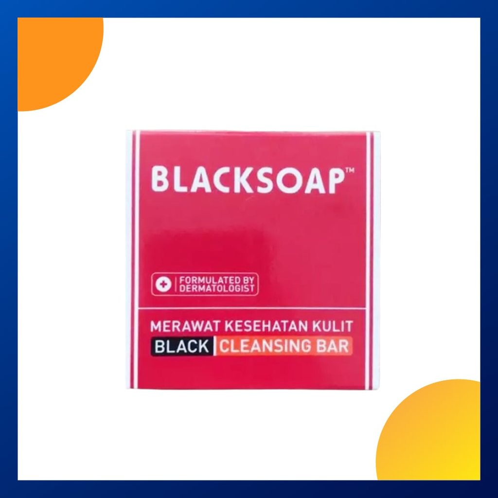 Blacksoap Cleansing Bar 60 Gram
