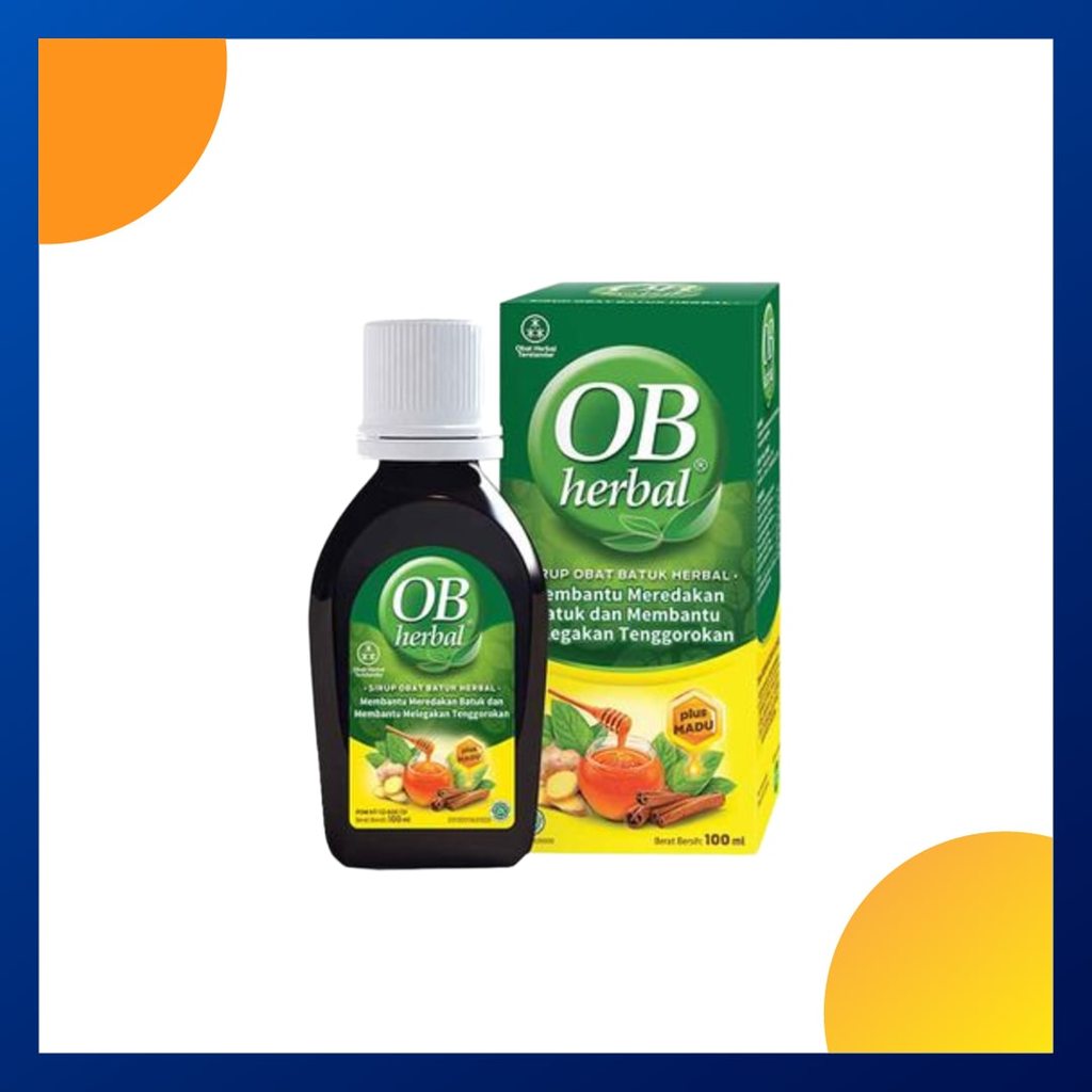 Obherbal Syrup Isi 100 Ml Botol