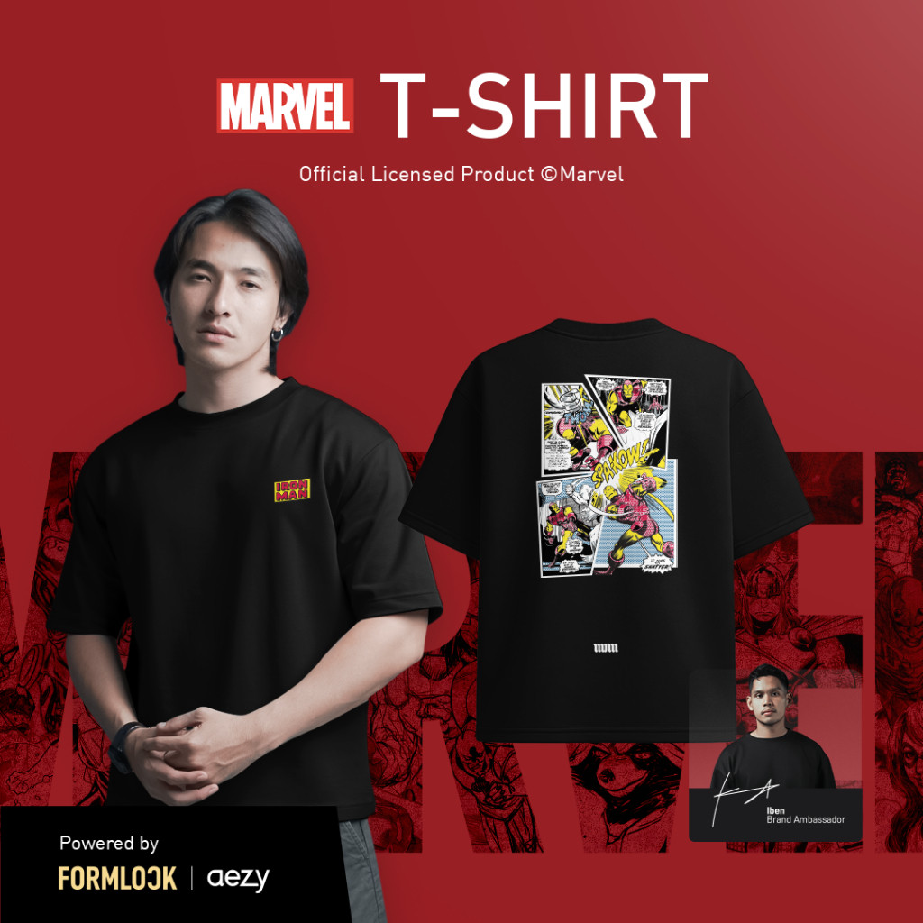 COD No Void Minds MARVEL Edition Iron Man Comic T-Shirt