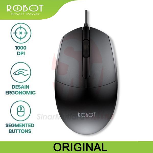 Mouse Wired ROBOT M120 optical 1000dpi