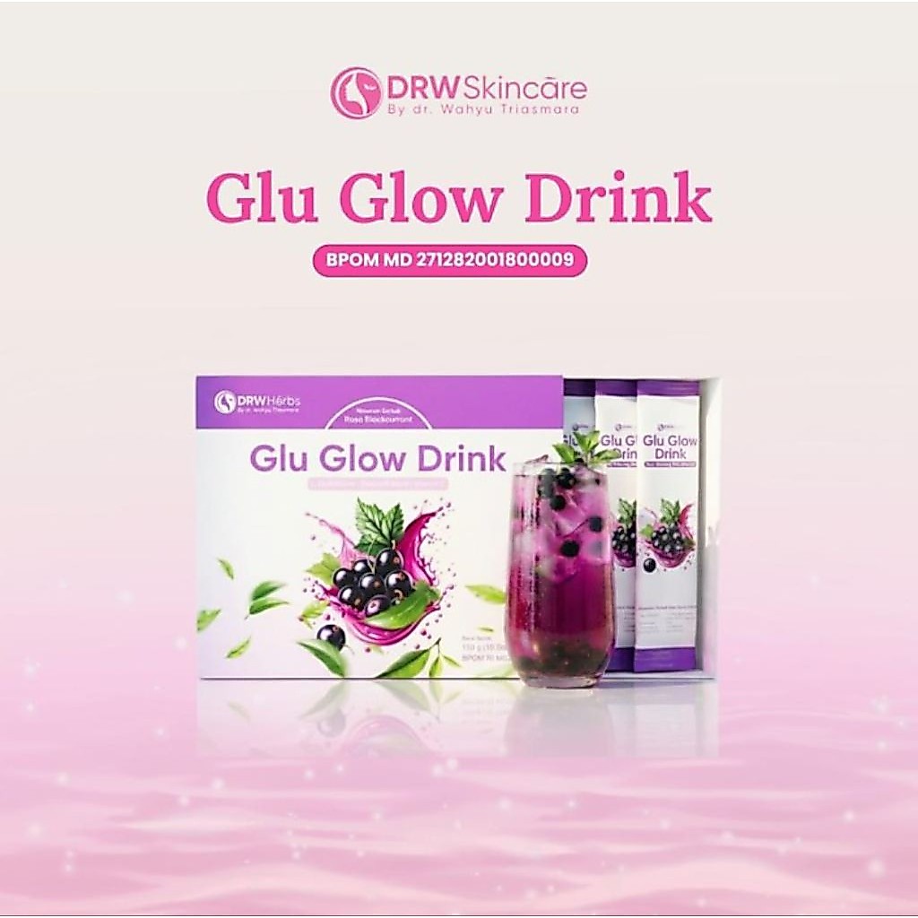 Glu Glow Drink Rasa Blackcurrant