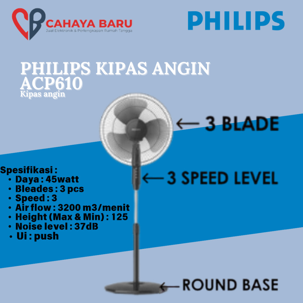 PHILIPS KIPAS ANGIN ACP610