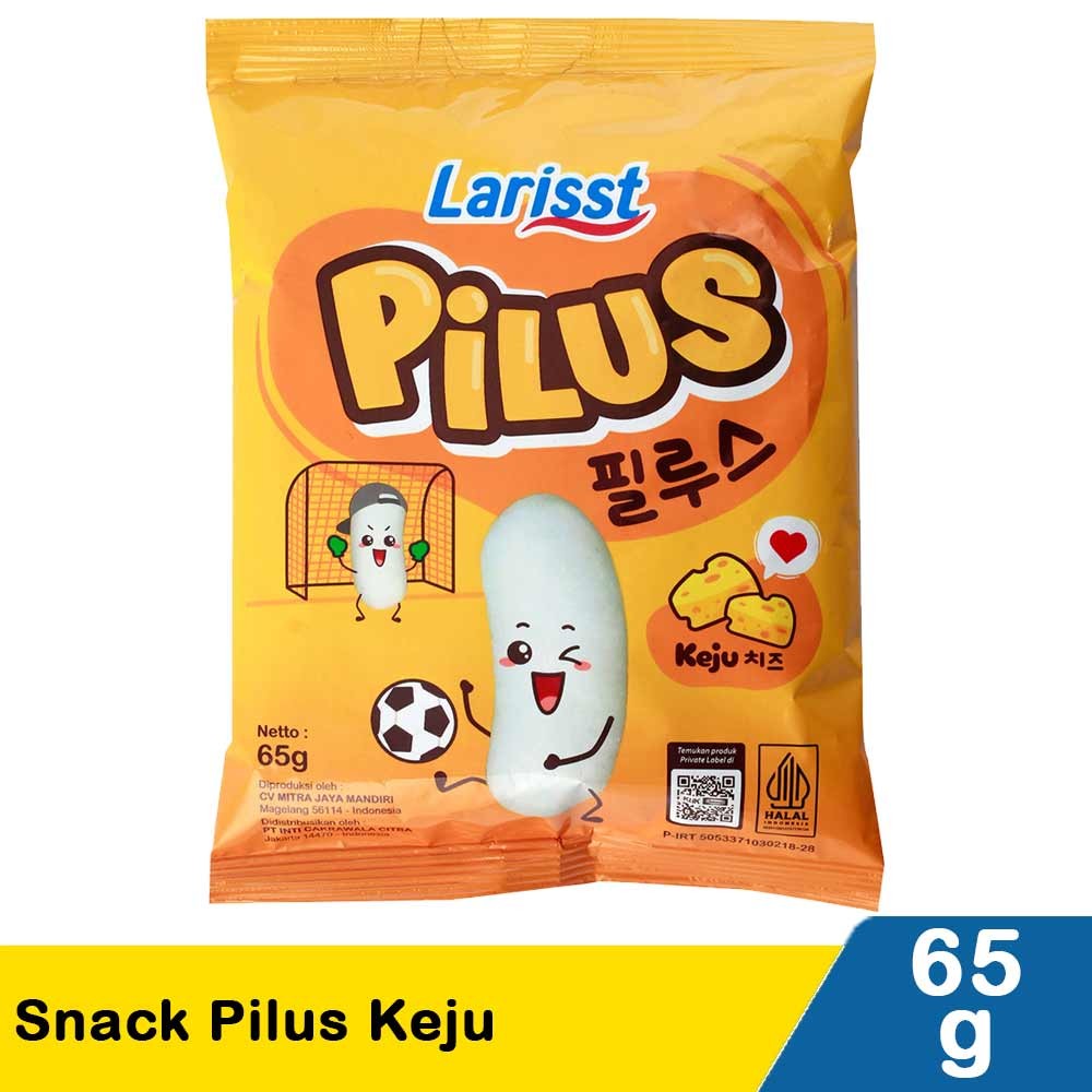 LARISST SNACK PILUS KEJU 65g