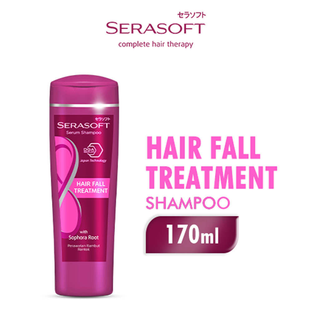 SERASOFT SHAMPOO HAIR FALL TREAT 170mL