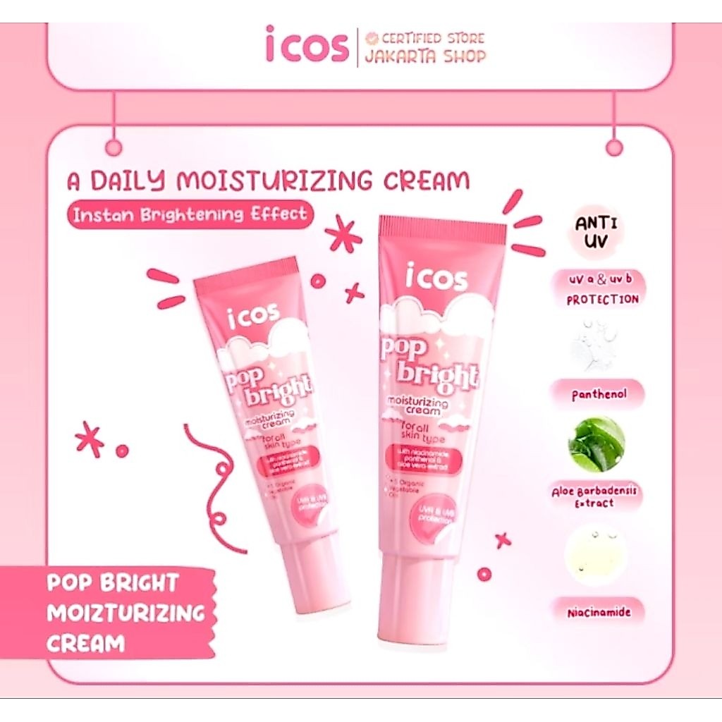 (POP BRIGHT MOISTURIZING CREAM)