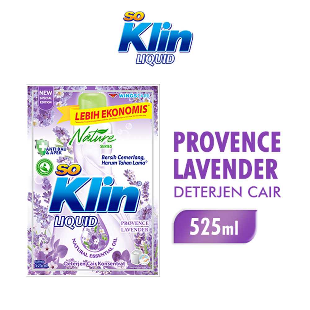 SO KLIN DETERGENT CAIR PROVNC.LAVENDER 525/510mL