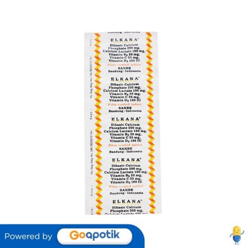 Elkana Strip Isi 10 Tablet