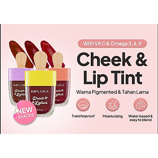 IMPLORA CHEEK & LIP TINT 5, 5GR