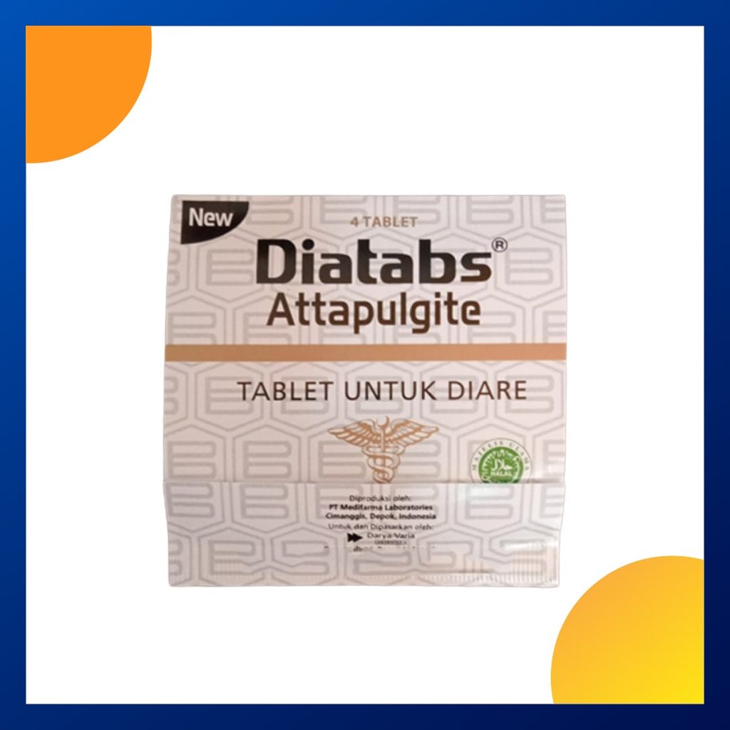 NEW DIATABS 1 STRIP @ 4 TABLET