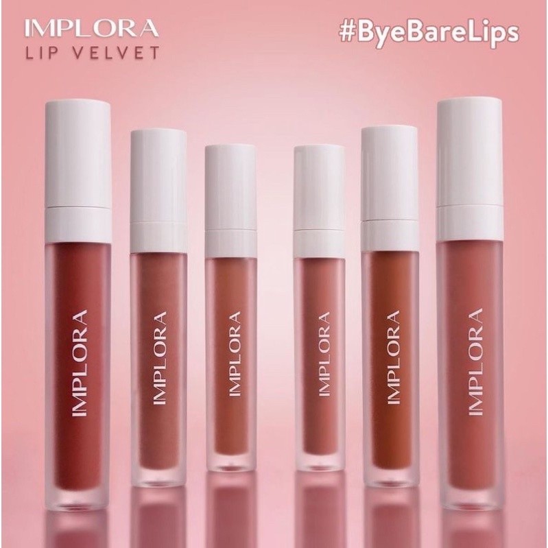 Implora Lip Velvet Dengan Vit E & Omega 3