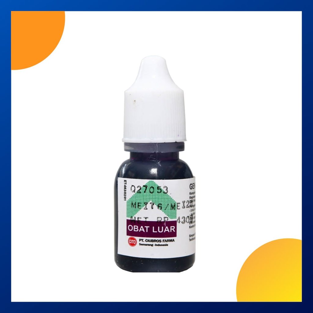 Gentian Violet 1% Cito 10 Ml