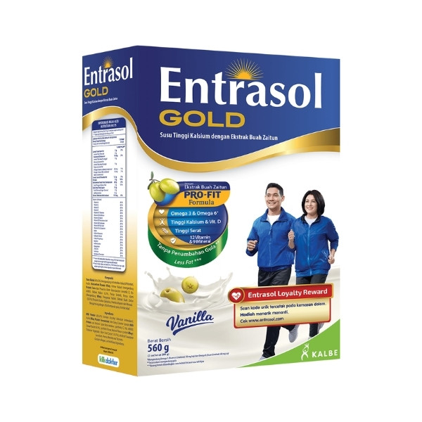 ENTRASOL GOLD VANILLA 560 GR