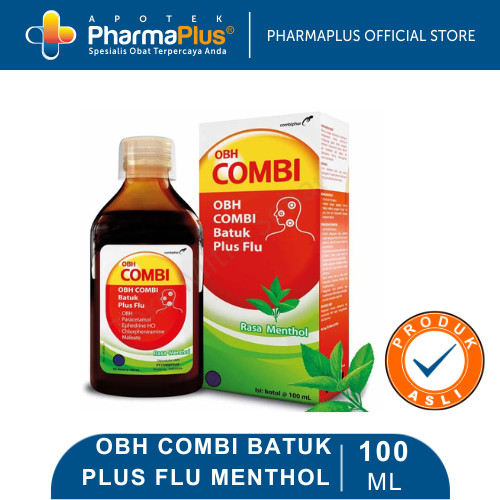 Obh Combi Batuk Plus Flu Menthol 100Ml