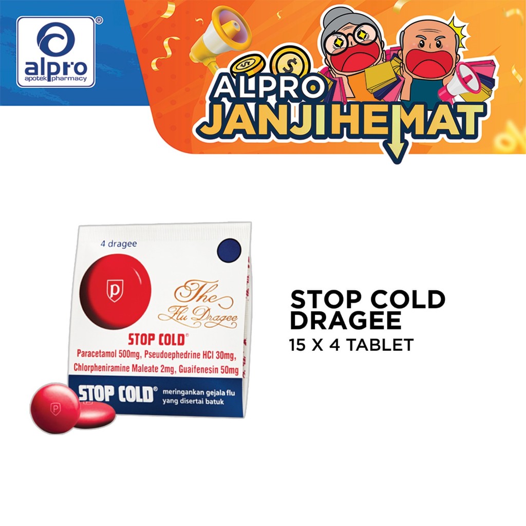 Stop Cold Dragee 15X4 Tab / (AJH)