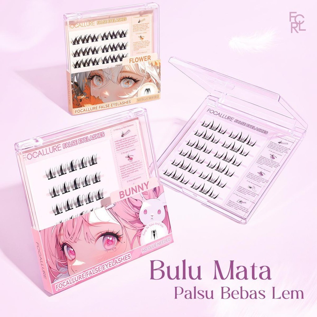 FOCALLURE - False Eyelashes FA-T61