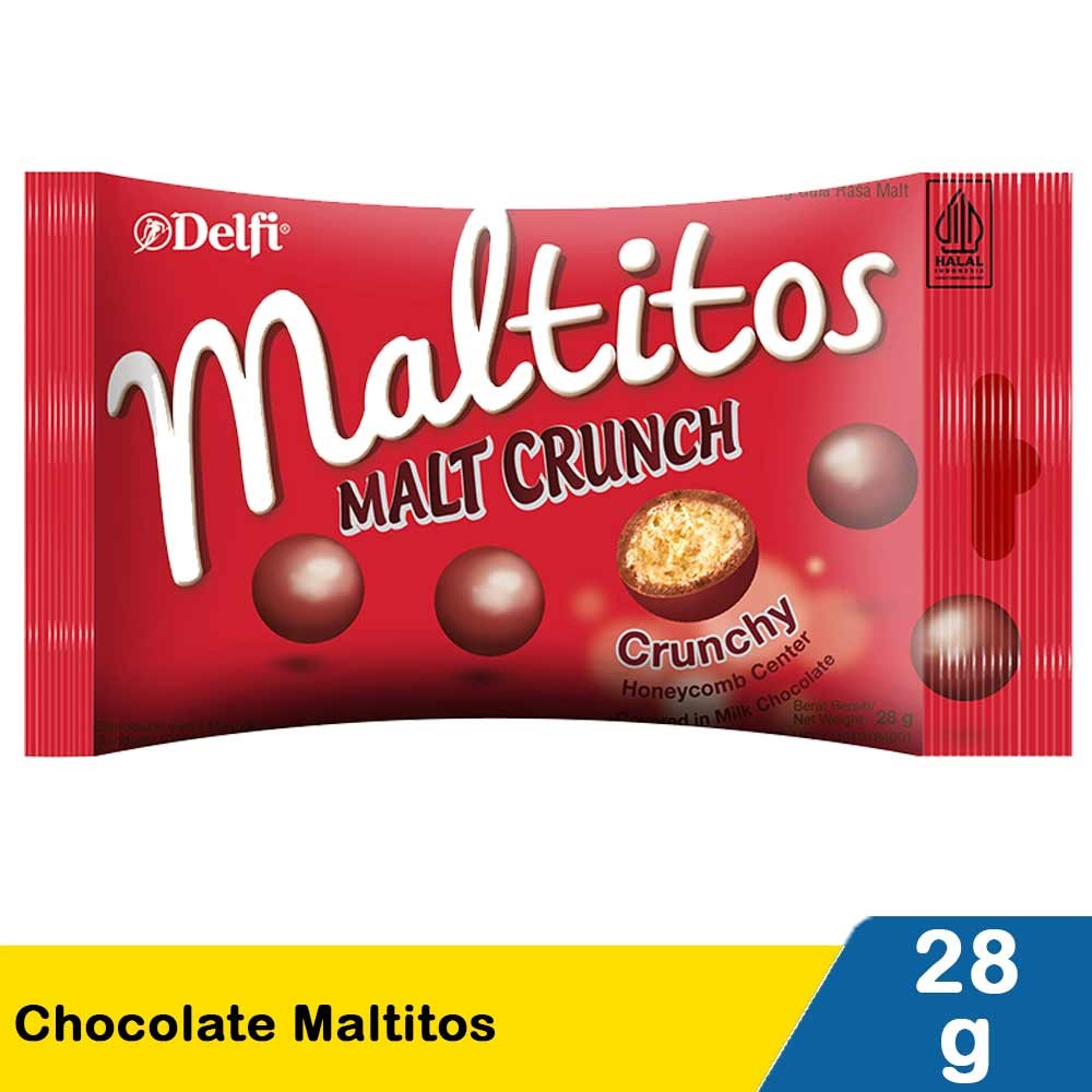 DELFI CHOCOLATE MALTITOS  28g