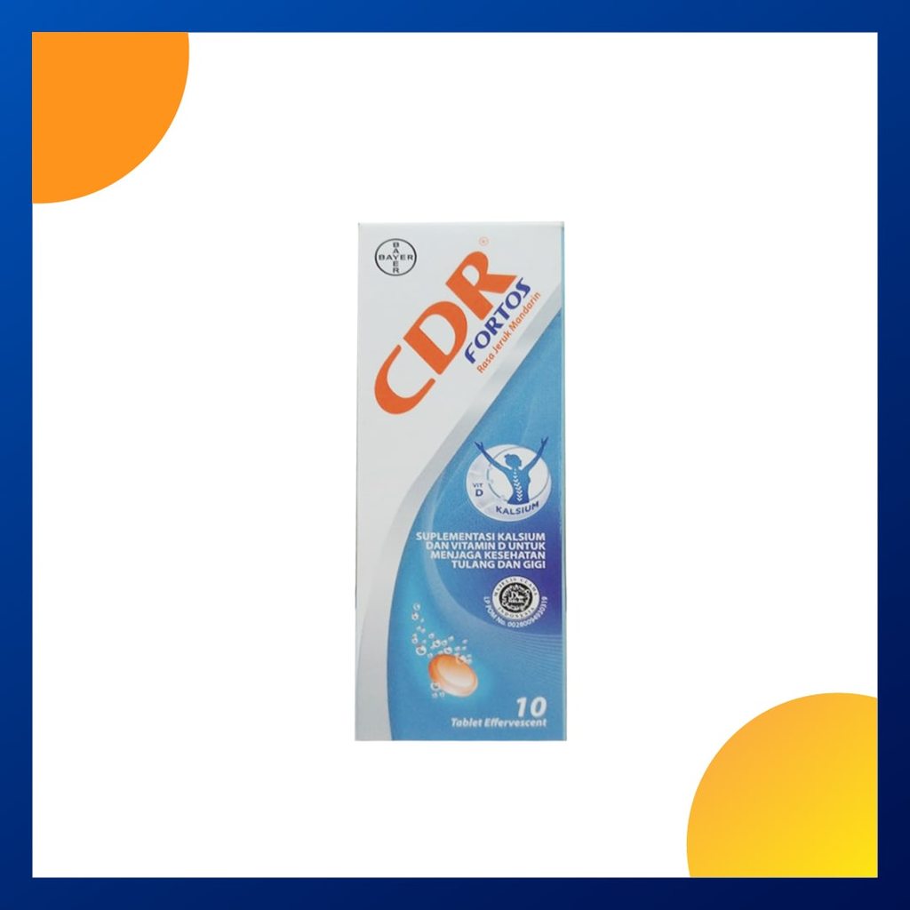 Cdr Fortos Effervescent 10 Tablet