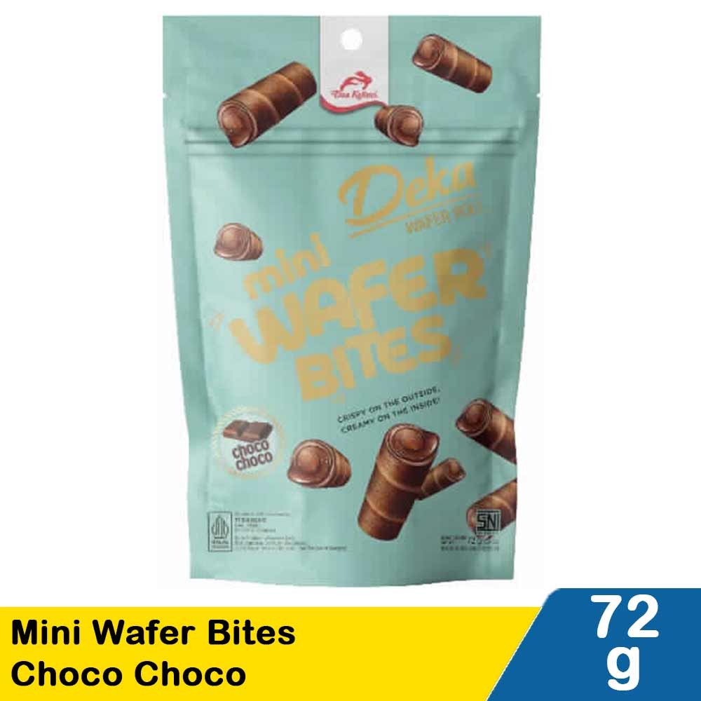 DEKA MINI WAFER BITES CHOCO CHOCO 80/72g