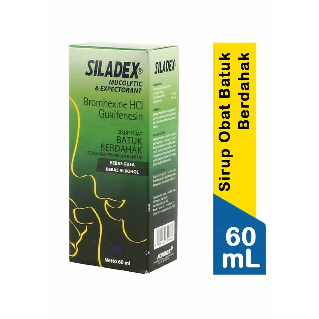 SILADEX SIRUP OBAT BATUK BERDAHAK  60mL