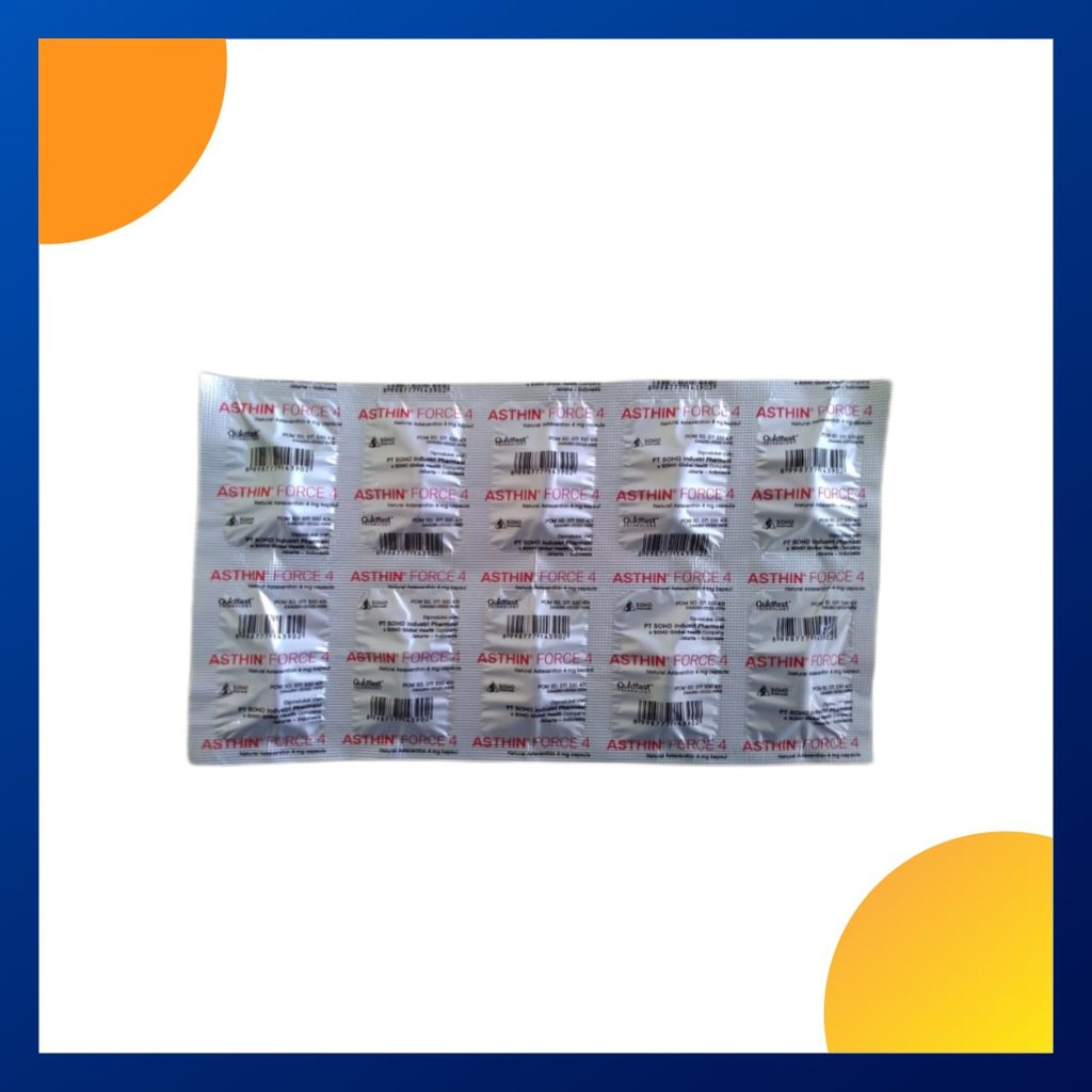 Asthin Force 4 Mg Strip 10 Kapsul