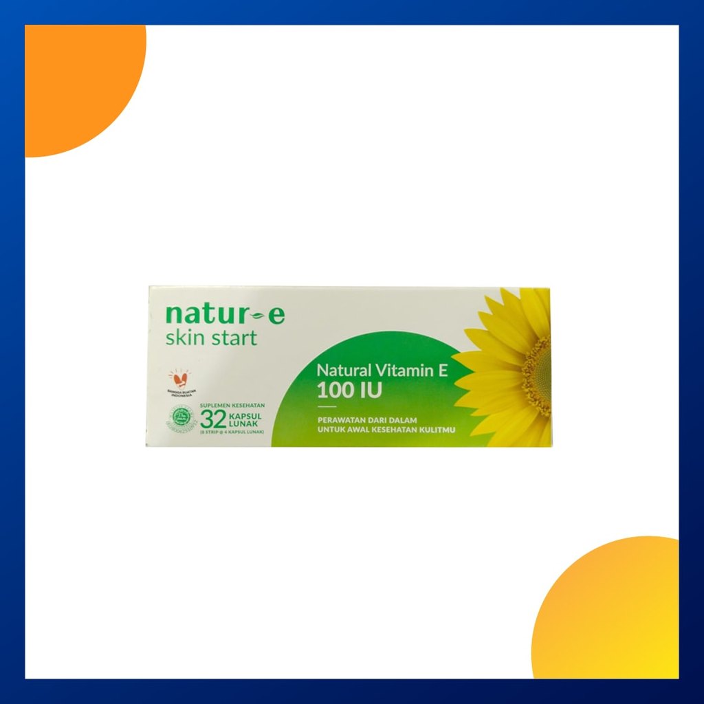 Natur-E Natural Vitamin E 100 Iu Box 32 Kapsul