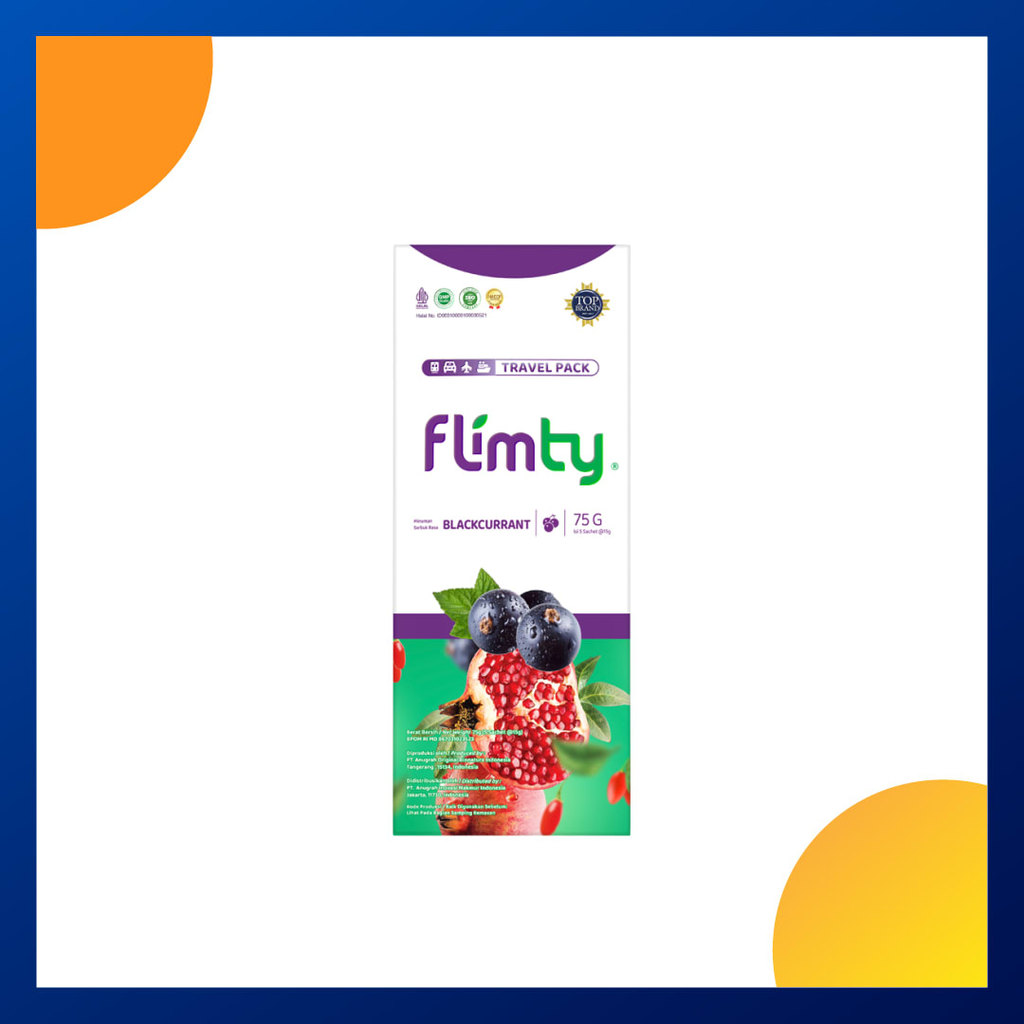 Flimty Rasa Blackcurrant 15 Gram Box 5 Sachet
