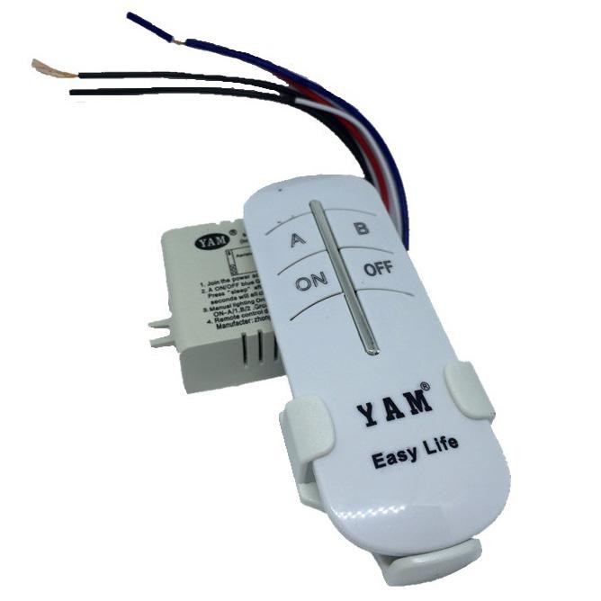 Wireless Remote Control Lampu Rumah 2 Way