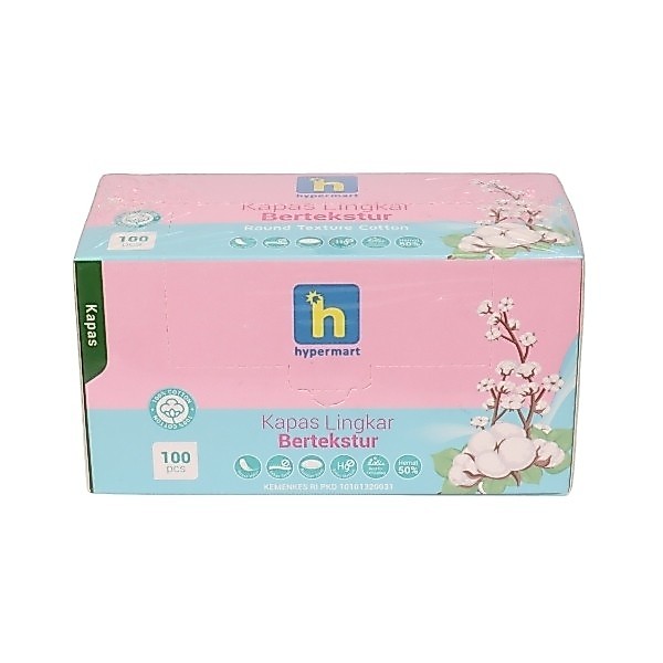 HYPERMART FACIAL COTTON ROUND 100 PCS