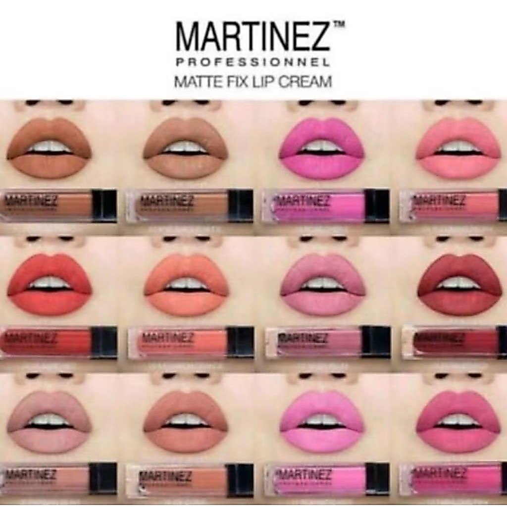 Martinez Professionnel Matte Fix Lip Cream,