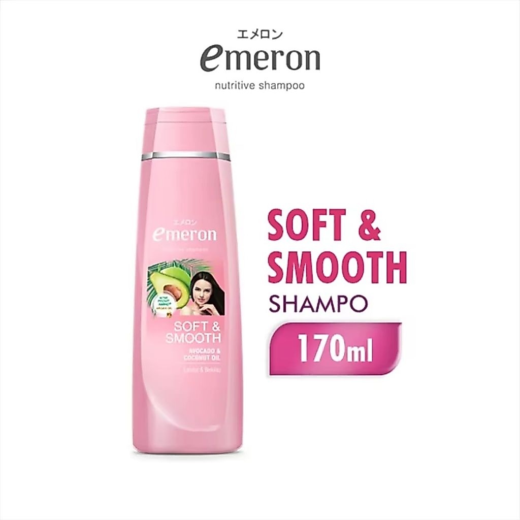 Emeron Shampoo Soft & Smooth Botol 170ml