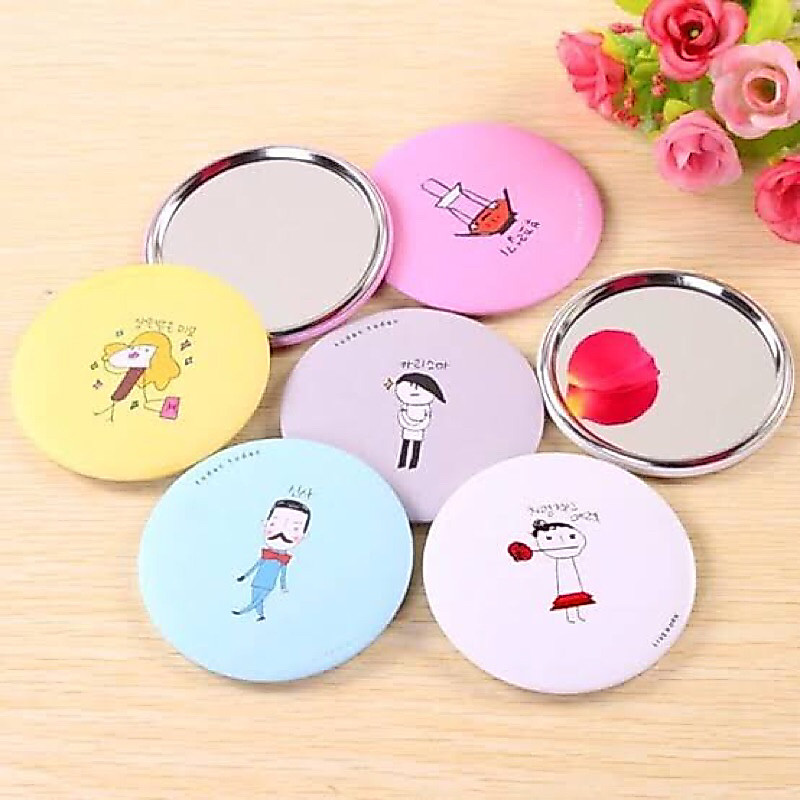 Cermin mini / Cermin bulat mini make up