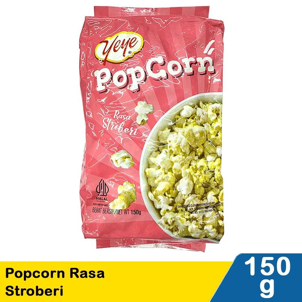 YEYE POPCORN STROBERI 150g