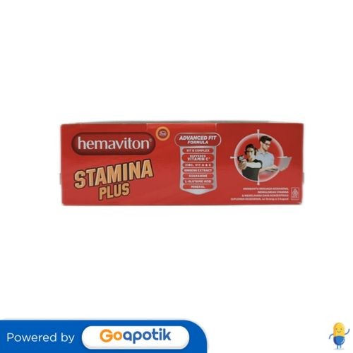 Hemaviton Stamina Plus Box 50 Kapsul