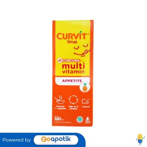 Curvit Syrup Isi 120 Ml Botol
