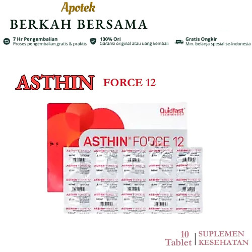ASTHIN FORCE 12 1 STRIP 10 CAPSUL