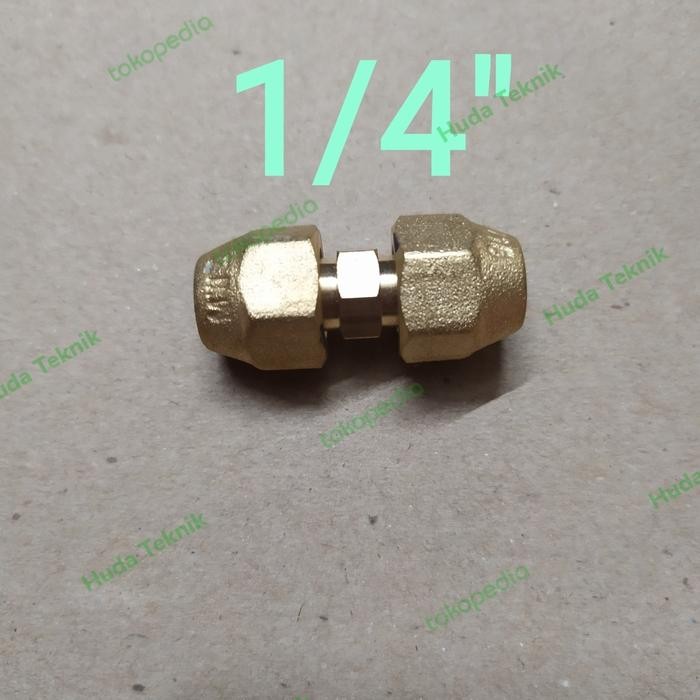 GFE86 Double nepel 1/4