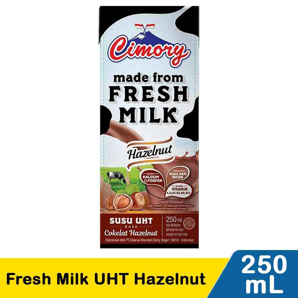 CIMORY FRESH MILK UHT HAZELNUT 250mL