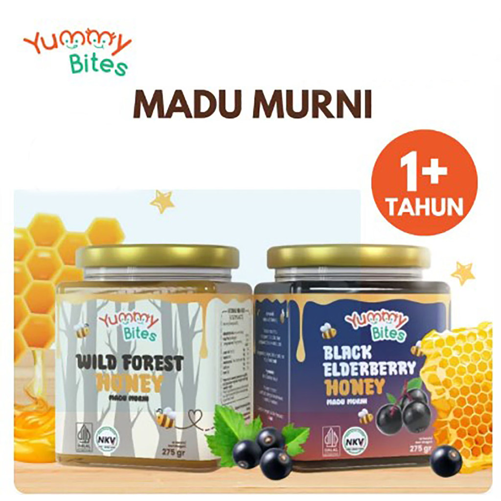 yummy bites honey 275gr