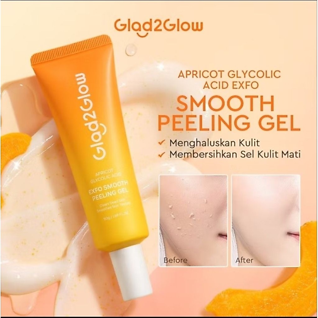 GLAD2GLOW EXFO SMOOTHPEELING GEL 50 GR