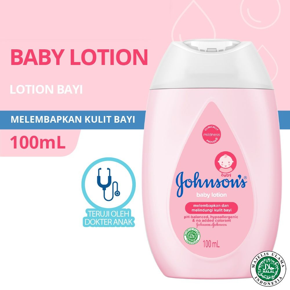JOHNSONS BABY LOTION REGULER 100mL