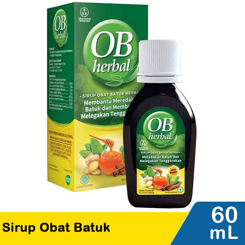 OB HERBAL SIRUP OBAT BATUK  60mL
