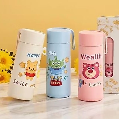 BOTOL KACA  KARAKTER  350ml